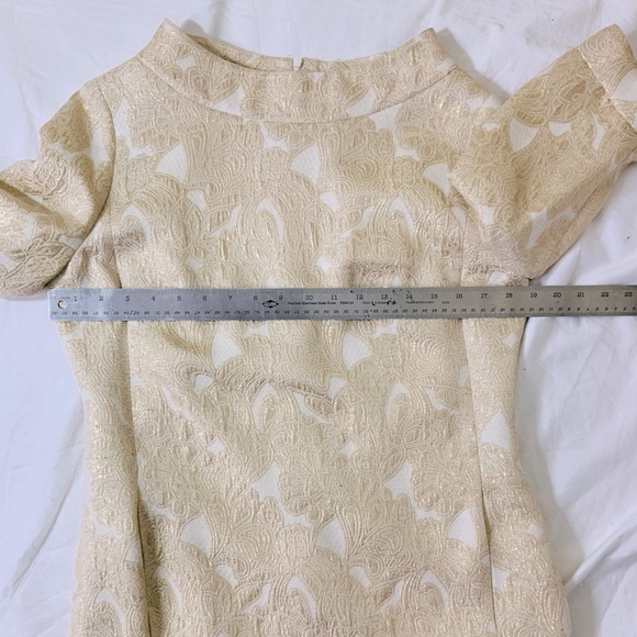 VINTAGE Doncaster Collection Brocade Mini Dress - Picture 10 of 15